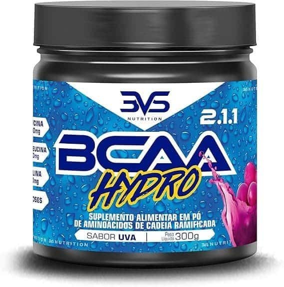 BCAA-Hydro-300g6.jpg BCAA Hydro 300g | Sabor Uva | 3VS Nutrition - Imagem 1