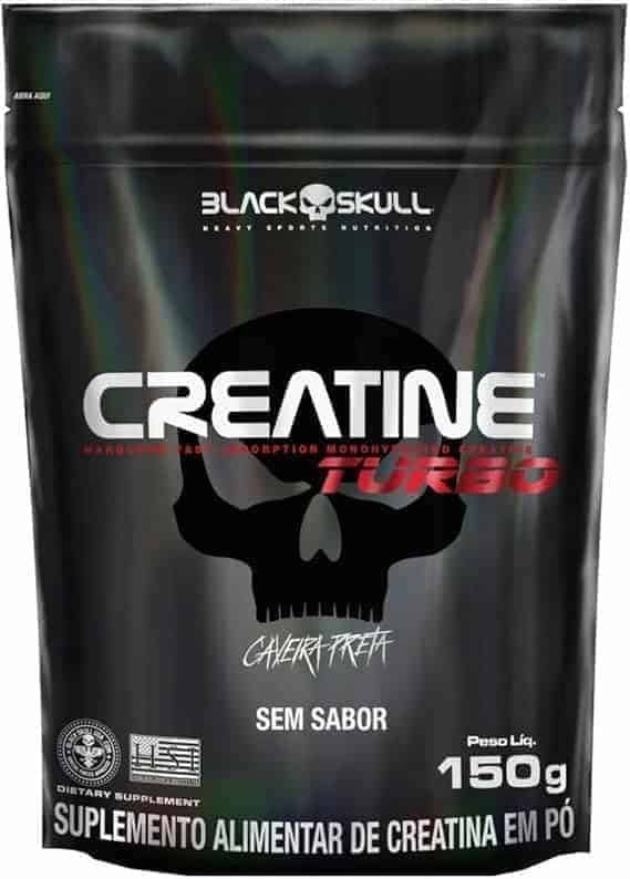 Creatine-Turbo-BlackSkull-Creatina-Monohidratada-em-po-com-carboidrato-para-melhor-absorcao-e-performance-150g-Refil-Sem-sabor.jpg Creatine Turbo BlackSkull - Creatina Monohidratada em pó, com carboidrato para melhor absorção e performance (150g Refil, Sem sabor) - Imagem 1