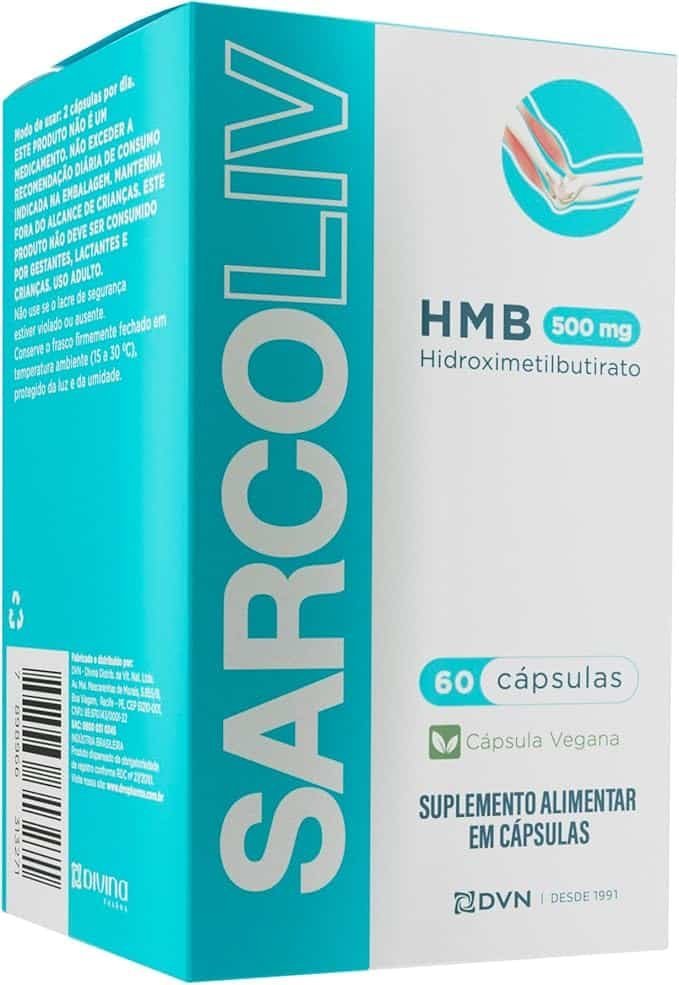 Divina-Hmb-500Mg-Com-60-Capsulas-Sarcoliv.jpg Divina Hmb 500Mg Com 60 Cápsulas - Sarcoliv - Imagem 1