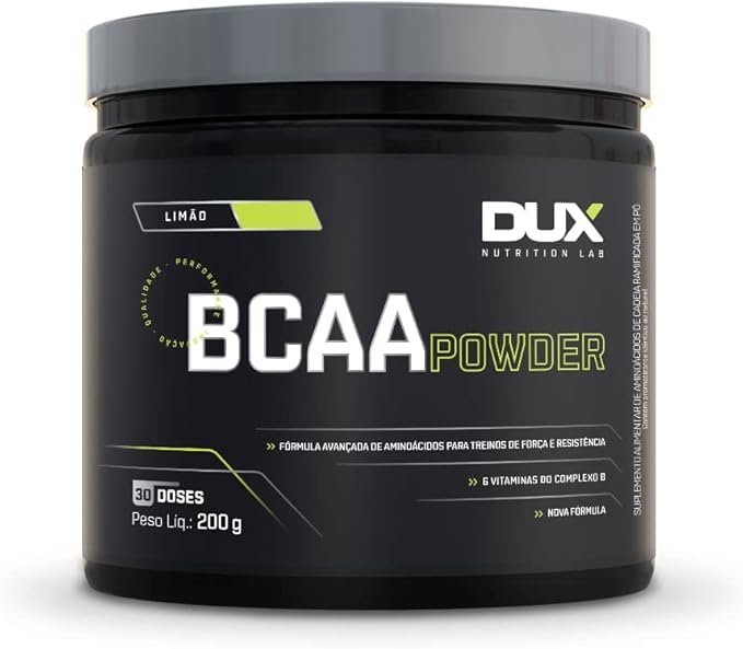 Dux-Nutrition-Bcaa-Powder-Limao-Pote-200-G.jpg Dux Nutrition Bcaa Powder Limão - Pote 200 G - Imagem 1