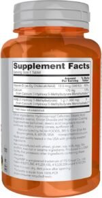 HMB 1000mg (90 tablets) Now Foods - Imagem 2
