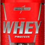 Integralmédica Nutri Whey Protein Morango – Pote de 900 g - Super Mass Gainer