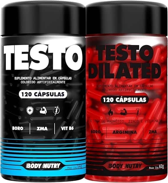 Kit-Testo-Pote-120-Capsulas-Testo-Dilated-Pote-120-Capsulas-1.jpg Kit Testo Pote 120 Cápsulas + Testo Dilated Pote 120 Capsulas - Imagem 1
