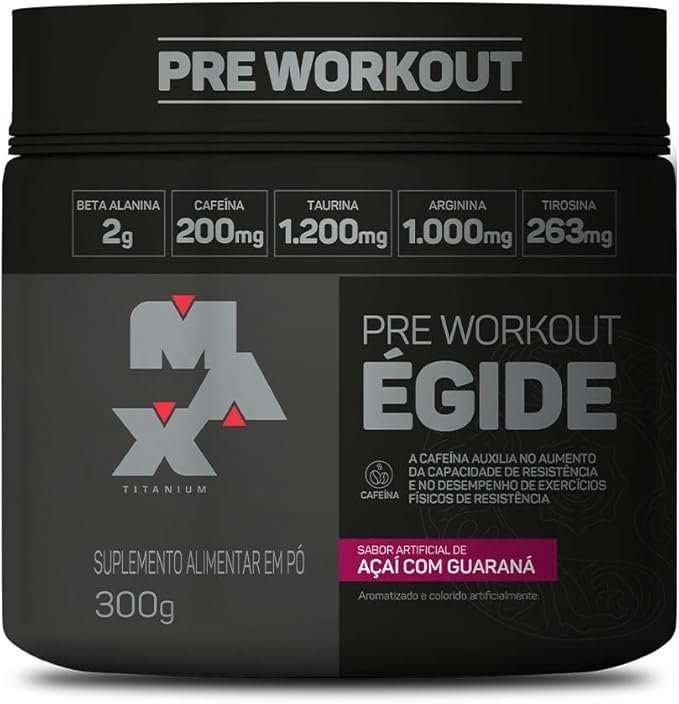 Max-Titanium-Egide-Pre-Workout-300G-Acai-Com-Guarana-1.jpg Max Titanium Egide Pre-Workout 300G (Açaí Com Guaraná) - Imagem 1