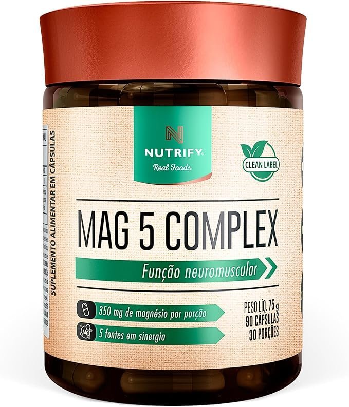 Nutrify-Complexo-Mag-5-–-90-Capsulas-Suplemento-Fonte-de-Magnesio-para-Equilibrio-e-Bem-Estar-1.jpg Nutrify Complexo Mag 5 – 90 Cápsulas - Suplemento Fonte de Magnésio para Equilíbrio e Bem-Estar - Imagem 1