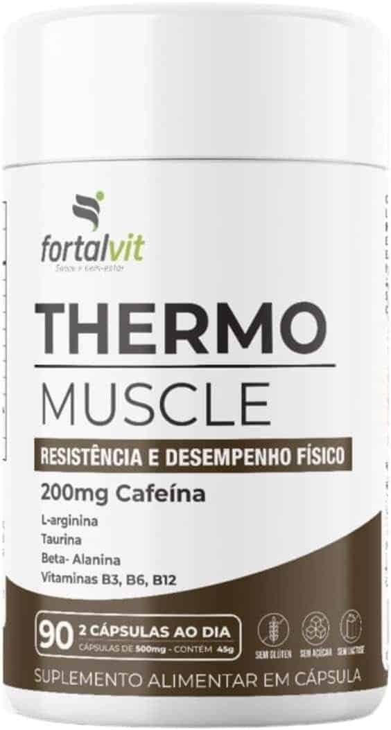 Thermo-Muscle-Pre-Treino-90-Capsulas-200mg-Cafeina-L-Arginina-Taurina-Beta-Alanina-e-Vitaminas-do-Complexo-B-Fortalvit.jpg Thermo Muscle Pré-Treino, 90 Cápsulas, 200mg Cafeína, L-Arginina, Taurina, Beta-Alanina e Vitaminas do Complexo B, Fortalvit - Imagem 1