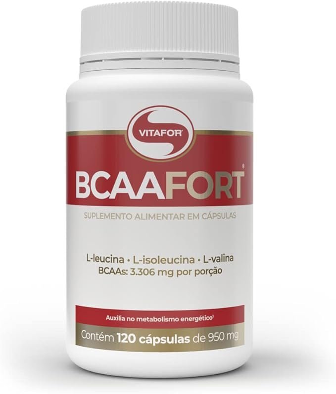 Vitafor-BCAA-Fort-120-Capsulas.jpg Vitafor - BCAA Fort - 120 Cápsulas - Imagem 1