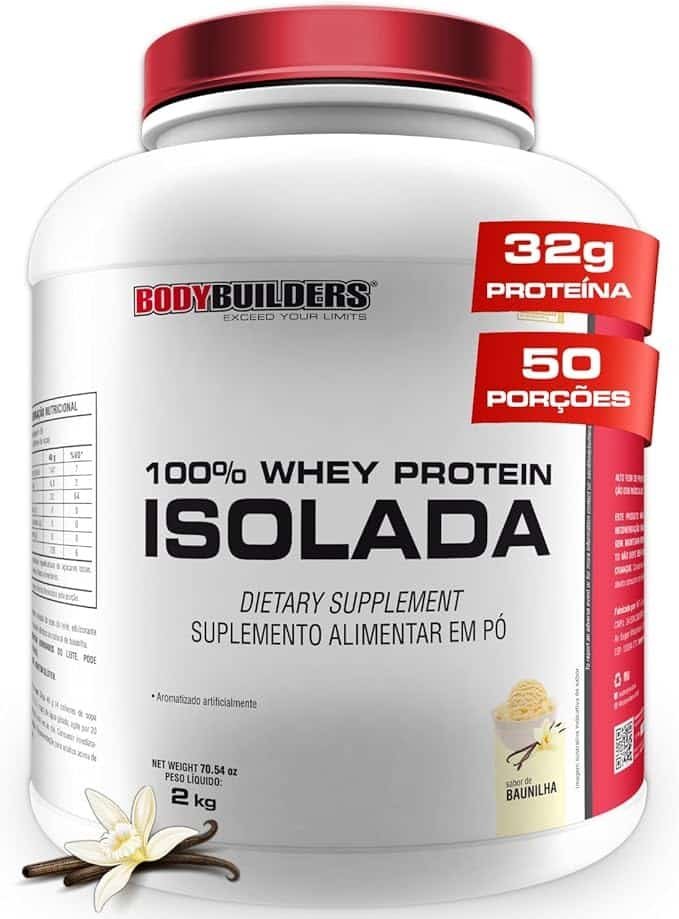 Whey-Protein-100-Isolada-Baunilha-2kg-Bodybuilders-1.jpg Whey Protein 100% Isolada Baunilha 2kg - Bodybuilders - Imagem 1