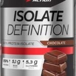 Whey Protein Isolado Isolate Definition 900g Sabor Chocolate Bodyaction