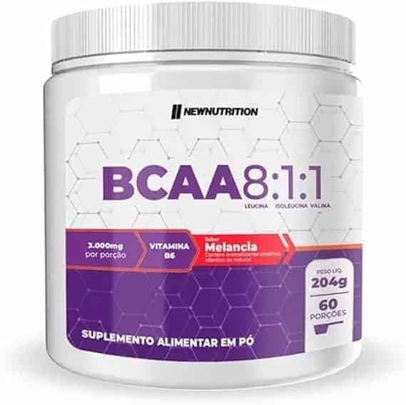 bcaa.jpg Bcaa 8:1:1-204g Melancia - NewNutrition - Imagem 1